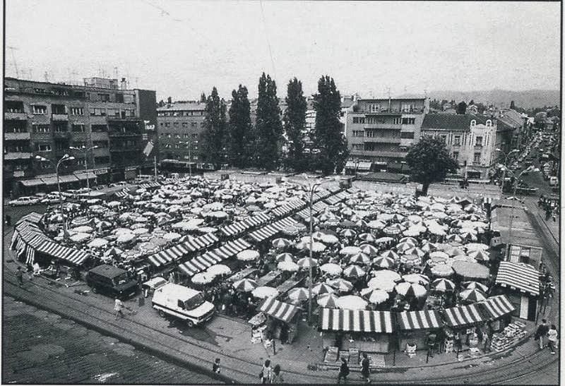 Kvaternikov trg 1980. godine